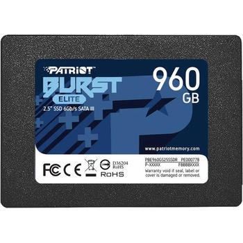 Patriot 2.5 Burst Elite 960GB SATA3 (PBE960GS25SSDR)
