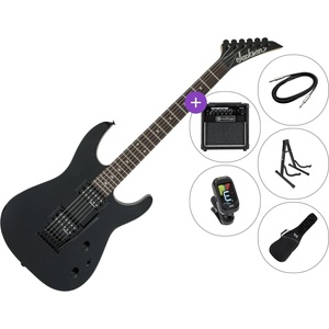 Jackson JS11 Dinky AH Premium SET Black Електрическа китара