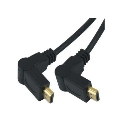 PremiumCord Kabel HDMI A - HDMI A M/M 15m, rotační - kphdmo15
