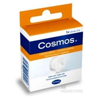 Cosmos Cievková jemná POR náplasť fixačná z netkaného textilu 1,25cmx 5 m 1 ks - 205065