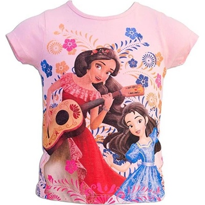 Sun City Dětské tričko Elena z Avaloru bavlna růžové