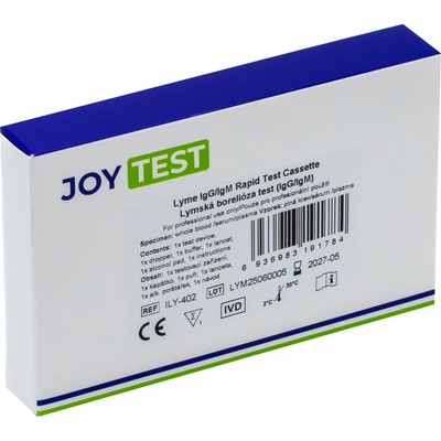 Joytest Lymská borelióza (IgG/lgM) test 1 ks – Zboží Dáma