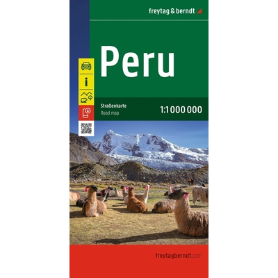 Peru 1 : 1 000 000 / silniční mapa