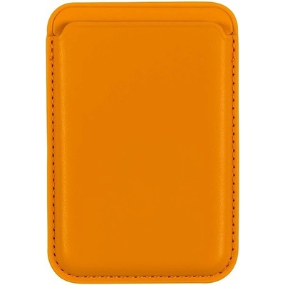 AlzaGuard PU Leather Card Wallet Compatible with Magsafe žlutá
