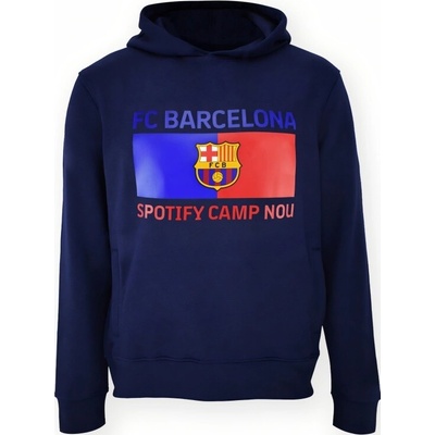 FC Barcelona s kapucňou Camp Nou tmavomodrá