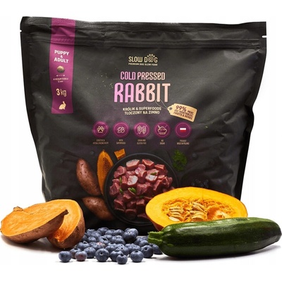 Slow Dog Králik 3 kg