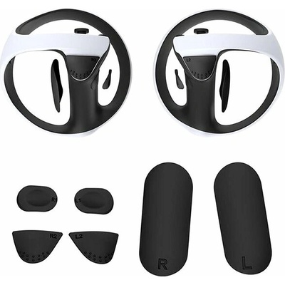 DOBE Protišmykové silikónové kryty na gamepad Playstation VR2 čierne