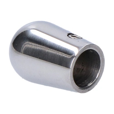 Ukončenie ø 20 mm na trubku ø 12 mm, leštená nerez AISI 304