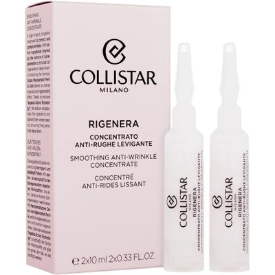 Collistar Rigenera Smoothing Anti-Wrinkle Concentrate серум за лице против бръчки 2x10 ml за жени