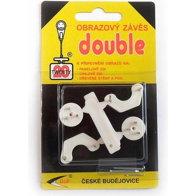 Závěs obrazový DOUBLE BÍ (2ks) blistr 1093 – Hledejceny.cz