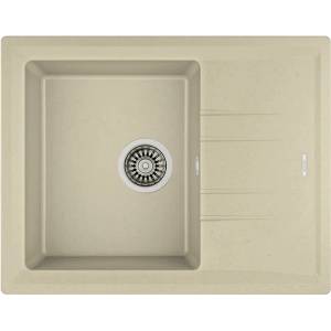 Teka Гранитна мивка, обръщаема, за шкаф 45 см Stone 45 S-TG СЛОНОВА КОСТ (М.1022.СК) - bay Мивка за вграждане