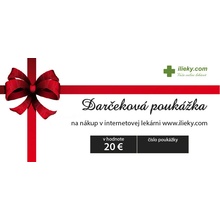 Darčeková poukážka v hodnote 20 €