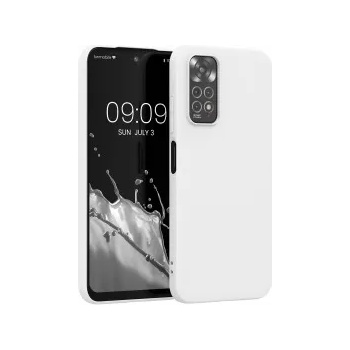 Image 1 of kwmobile Калъф за Xiaomi Redmi Note 11 / Note 11S - бял