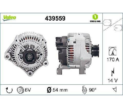 Generátor VALEO 439559