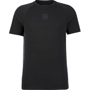 Stoic Фланелка с къс ръкав за колоездене Stoic PerformanceMerino LofsdalenSt. MTB S/S Cycling jersey - Black / Black (056-4036-0111)