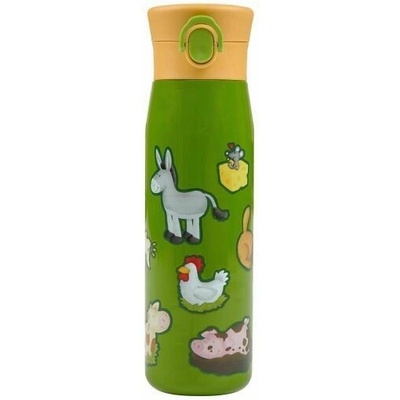 Sigikid Termo fľaštička na pitie farma 420 ml
