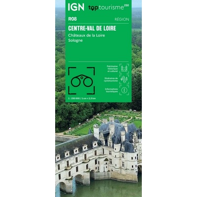 Centre-Val de Loire 1:250 000