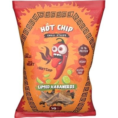 HOT CHIP STRIPS Limed Habaneros Pálivosť 3/5 80 g