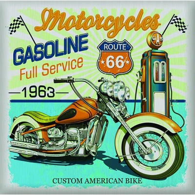 AG Design SS3851 Samolepicí dekorace USA auto 30 x 30 cm