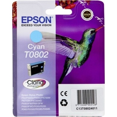 Epson T0802 Cyan - originálny