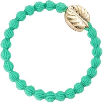 By Eloise London Gold Palm Leaf гривна / ластик за коса