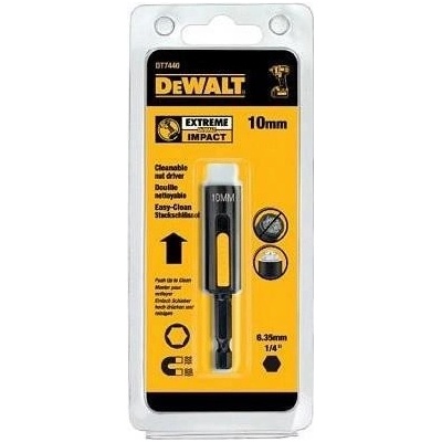 DeWALT Čistiteľný magnetický nástavec 10x75mm DT7440