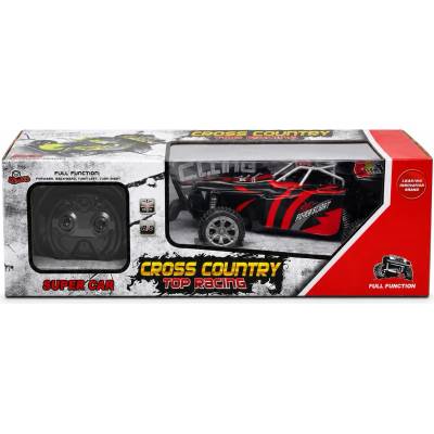 Джип с радиоуправление, акумулаторни батерии, мащаб 1: 18 Cross Country Top Racing 38489