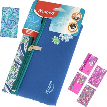Maped Ученически несесер Maped - Flowers, асортимент (934781)