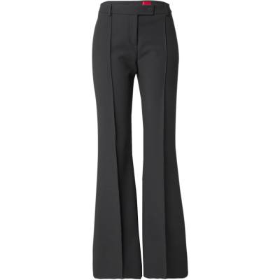 HUGO Панталон с ръб 'Hosena' черно, размер 32