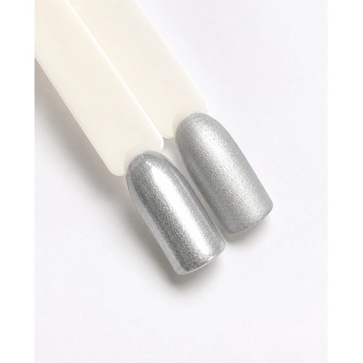 NL nails professional Uv Led metalický barevný gel Metalic silver 5ml
