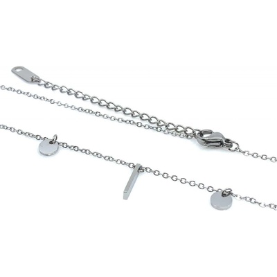 Jan Kos jewellery Řetízek s přívěskem z oceli 12118105