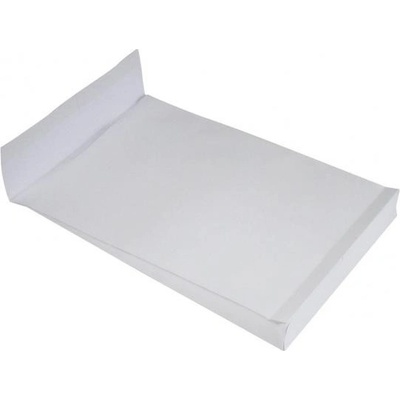 Harmanec-Kuvert Taška B4 s X dnom a odtrhávacou páskou 250 x 354 mm biela 140g