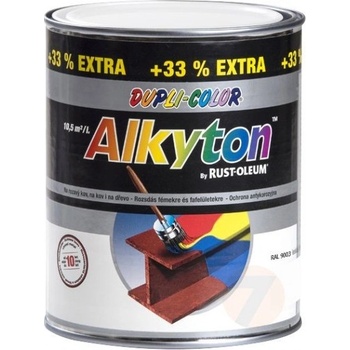 Rust Oleum Alkyton antikorózna farba na hrdzu 2v1 RAL 9003 biela signálna 5 l
