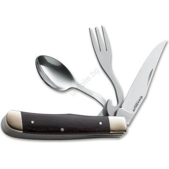 Böker Magnum Bon Appetite 18, 7 cm джобен нож с прибори, пакка (GG501)