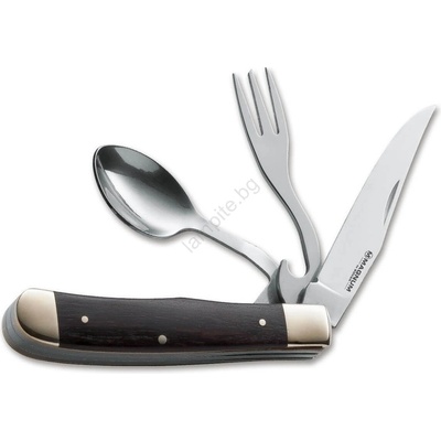 Böker Magnum Bon Appetite 18, 7 cm джобен нож с прибори, пакка (GG501)