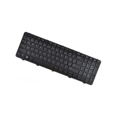 Kompatibilní HP 738696-FL1 klávesnice na notebook s rámečkem černá CZ/SK
