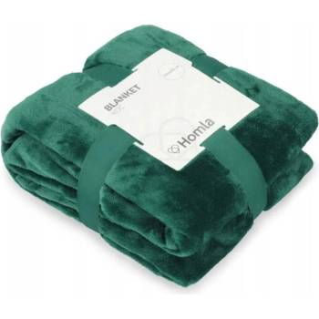 Homla polyester zelená deka 150x200