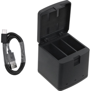 Cameron Sino Зарядно за батерия за камери с три гнезда GoPro 9/ 10 / 11 / 12 With USB-C Cameron Sino (CS-DF-GDB900UH) - cybertrade Зарядно за батерии