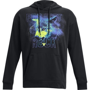 Under Armour Мъжки суичър Under Armour Pjt Rock Hwt Terry Hd Hoody Mens - Black