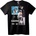 NOONEBRAND Тениска CAZZU Градски Колаж - 2XL, White