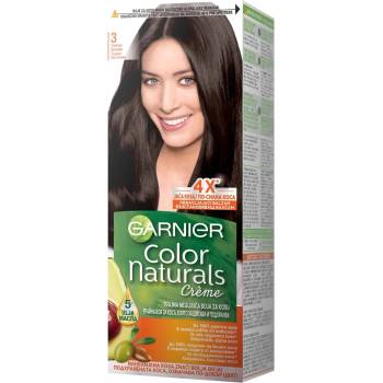 Garnier Color Naturals Crème Боя за коса, 3 Естествено тъмнокестеняво