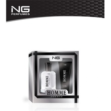 NG Perfumes Homme EDP 100 ml + sprchový gel 100 ml dárková sada