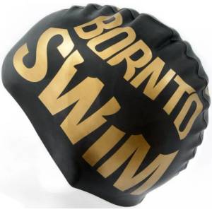 BornToSwim плувна шапка borntoswim classic silicone златен