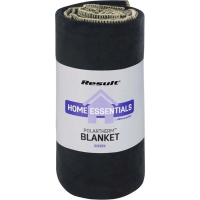 RESULT R 039X / Fleecová deka - black