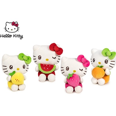 Play by Play Hello Kitty sedící postava s ovocem 4 druhy 16 cm