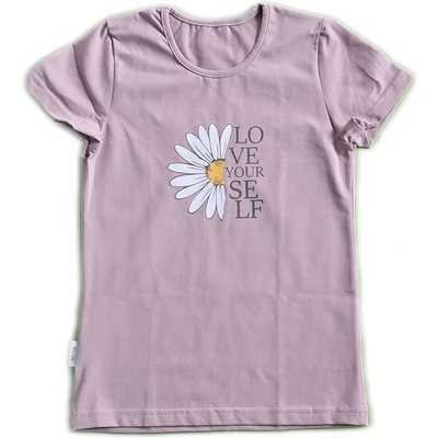 Betty mode tričko love yourself mint