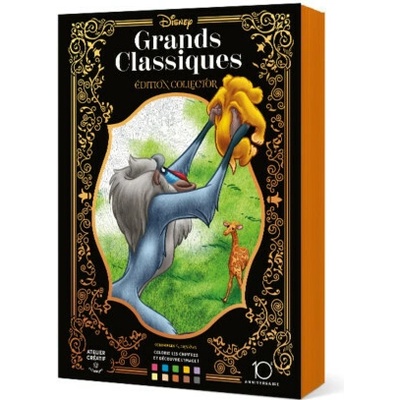 Coloriages mystères Disney - Grands classiques Tome 1 - Collector 10 ans