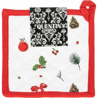Avax kuchyňská podložka vánoční QK-206C bílá 20 x 20 cm