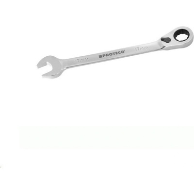 Proteco klíč ráčnový očkoplochý 17 mm s možností dorazu 18-342-017