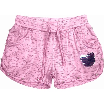 Kugo dívčí kraťasy sv. růžové ML7189